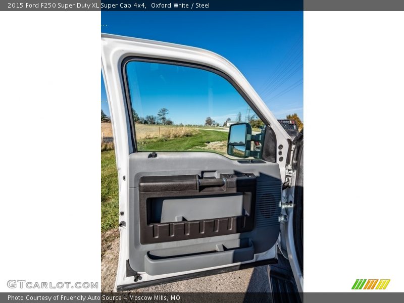 Oxford White / Steel 2015 Ford F250 Super Duty XL Super Cab 4x4