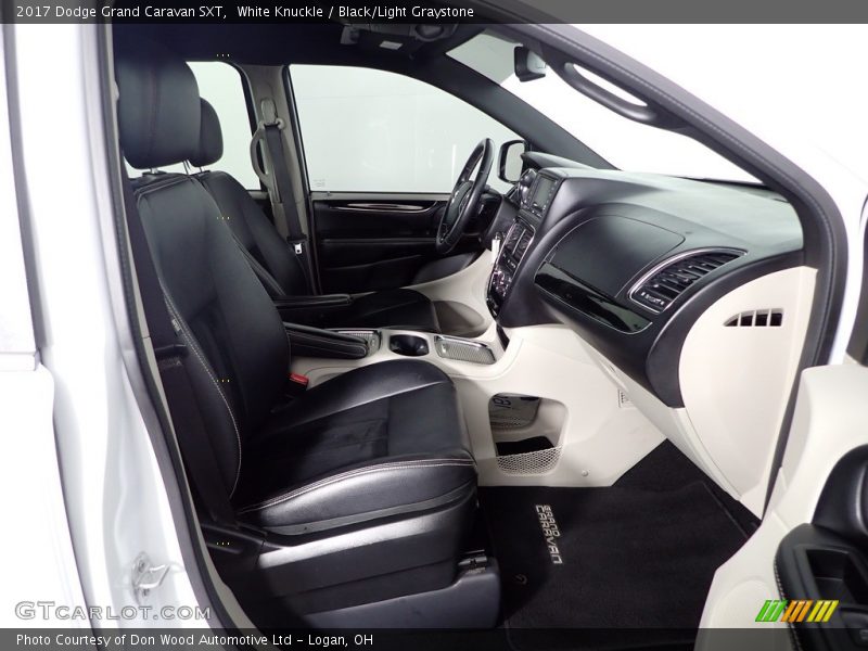 White Knuckle / Black/Light Graystone 2017 Dodge Grand Caravan SXT