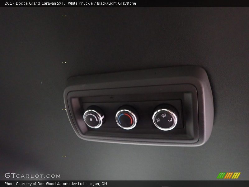 White Knuckle / Black/Light Graystone 2017 Dodge Grand Caravan SXT
