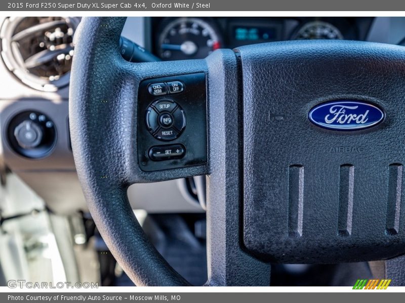 Oxford White / Steel 2015 Ford F250 Super Duty XL Super Cab 4x4