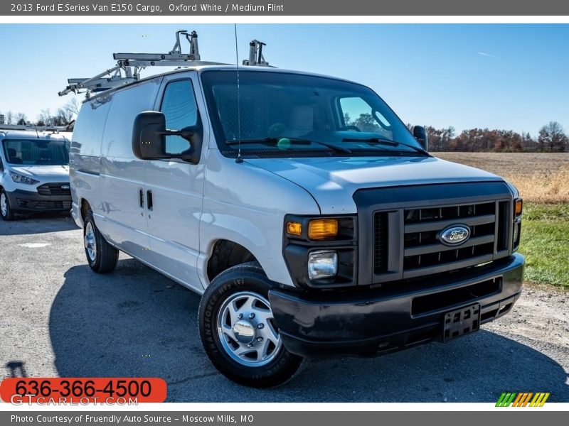 Oxford White / Medium Flint 2013 Ford E Series Van E150 Cargo