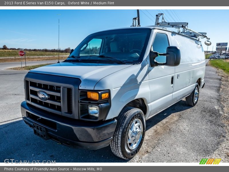 Oxford White / Medium Flint 2013 Ford E Series Van E150 Cargo
