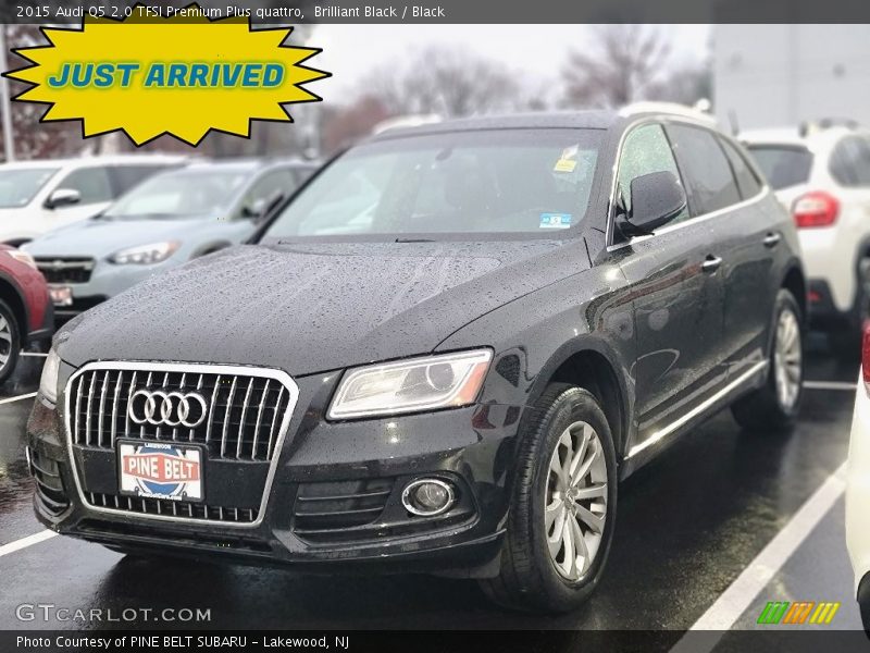Brilliant Black / Black 2015 Audi Q5 2.0 TFSI Premium Plus quattro
