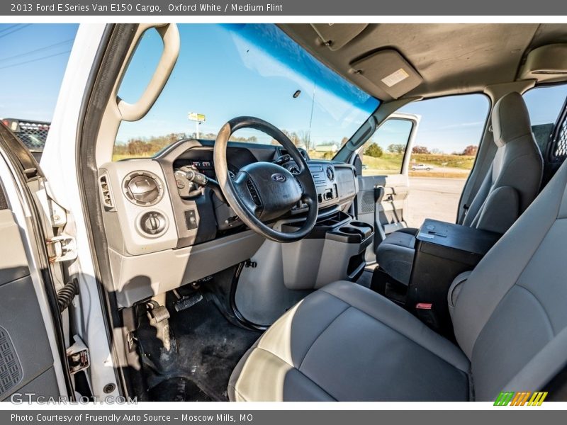Oxford White / Medium Flint 2013 Ford E Series Van E150 Cargo