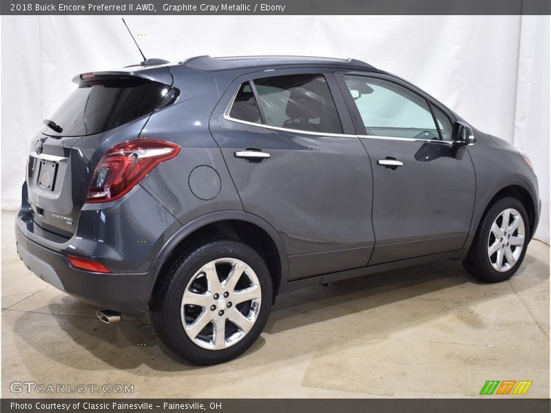 Graphite Gray Metallic / Ebony 2018 Buick Encore Preferred II AWD