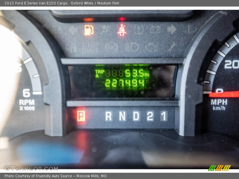 Oxford White / Medium Flint 2013 Ford E Series Van E150 Cargo