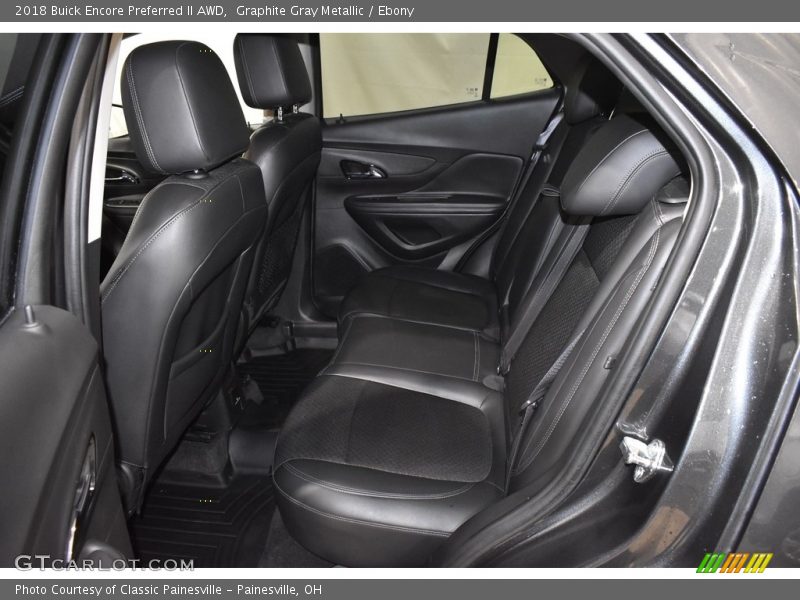 Graphite Gray Metallic / Ebony 2018 Buick Encore Preferred II AWD