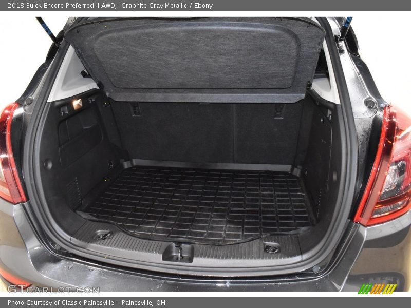 Graphite Gray Metallic / Ebony 2018 Buick Encore Preferred II AWD