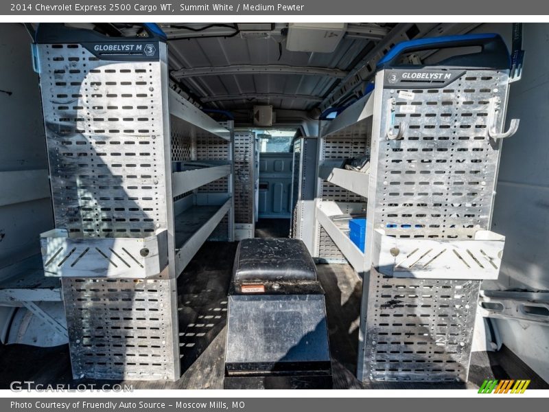 Summit White / Medium Pewter 2014 Chevrolet Express 2500 Cargo WT