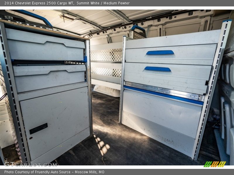 Summit White / Medium Pewter 2014 Chevrolet Express 2500 Cargo WT