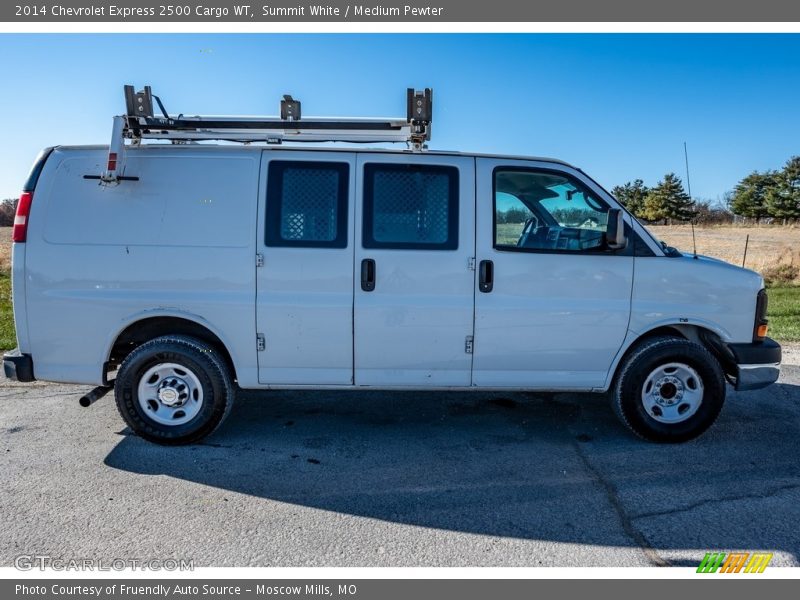 Summit White / Medium Pewter 2014 Chevrolet Express 2500 Cargo WT