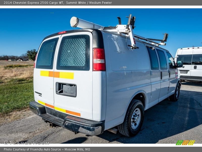 Summit White / Medium Pewter 2014 Chevrolet Express 2500 Cargo WT