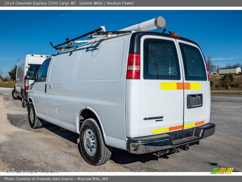 Summit White / Medium Pewter 2014 Chevrolet Express 2500 Cargo WT