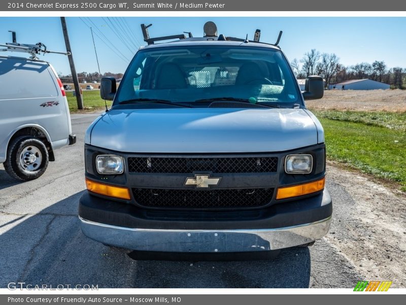 Summit White / Medium Pewter 2014 Chevrolet Express 2500 Cargo WT
