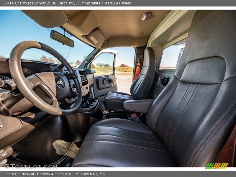 Summit White / Medium Pewter 2014 Chevrolet Express 2500 Cargo WT