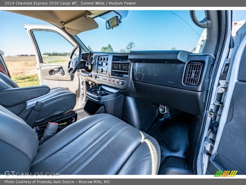 Summit White / Medium Pewter 2014 Chevrolet Express 2500 Cargo WT