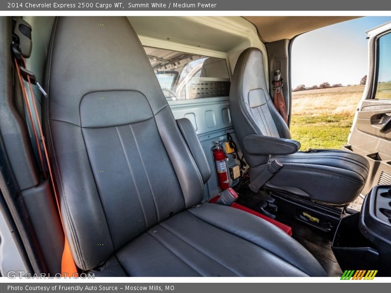 Summit White / Medium Pewter 2014 Chevrolet Express 2500 Cargo WT