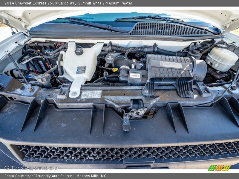 Summit White / Medium Pewter 2014 Chevrolet Express 2500 Cargo WT