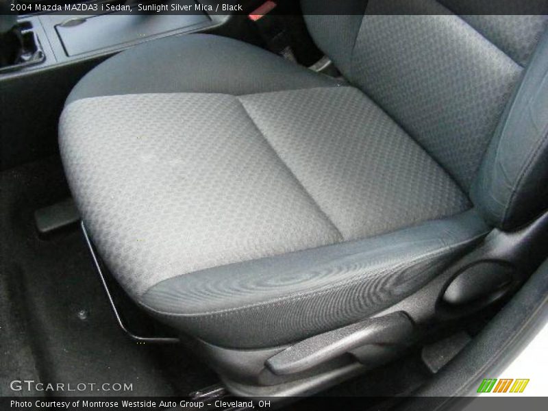 Sunlight Silver Mica / Black 2004 Mazda MAZDA3 i Sedan