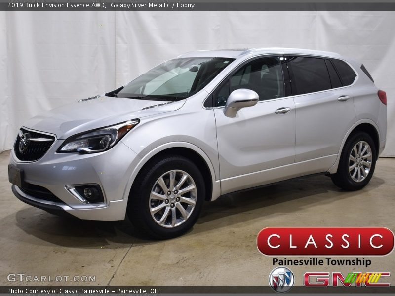 Galaxy Silver Metallic / Ebony 2019 Buick Envision Essence AWD