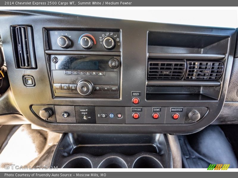 Summit White / Medium Pewter 2014 Chevrolet Express 2500 Cargo WT