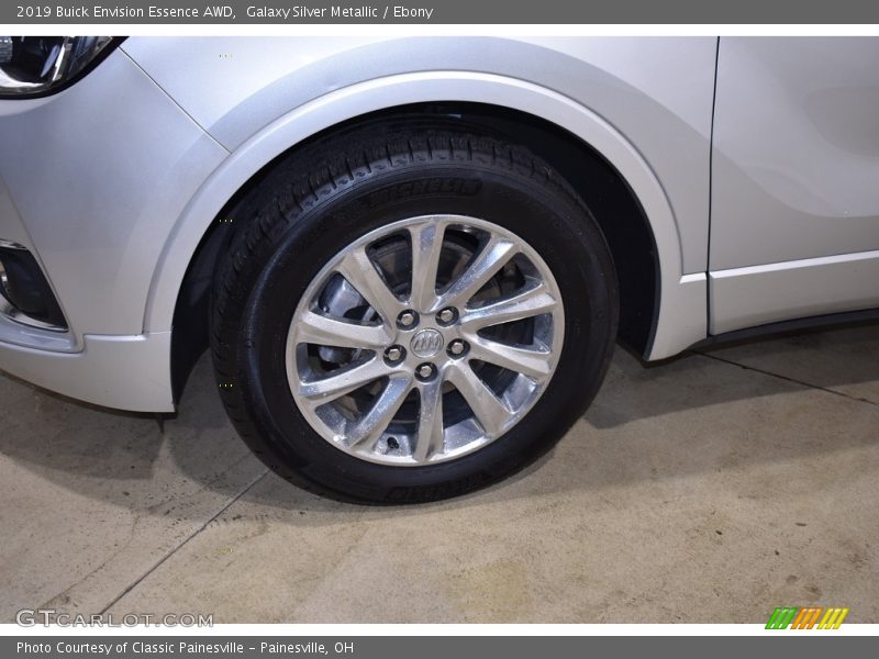 Galaxy Silver Metallic / Ebony 2019 Buick Envision Essence AWD