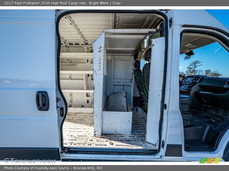 Bright White / Gray 2017 Ram ProMaster 2500 High Roof Cargo Van