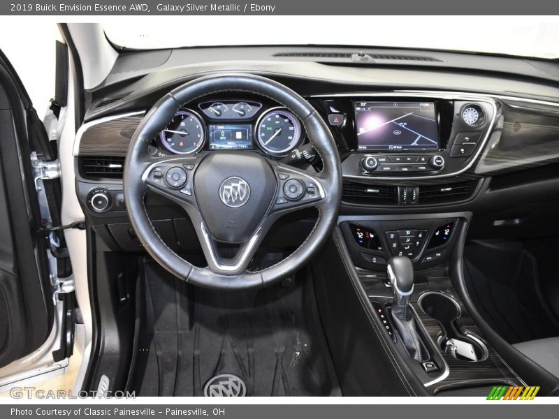 Galaxy Silver Metallic / Ebony 2019 Buick Envision Essence AWD