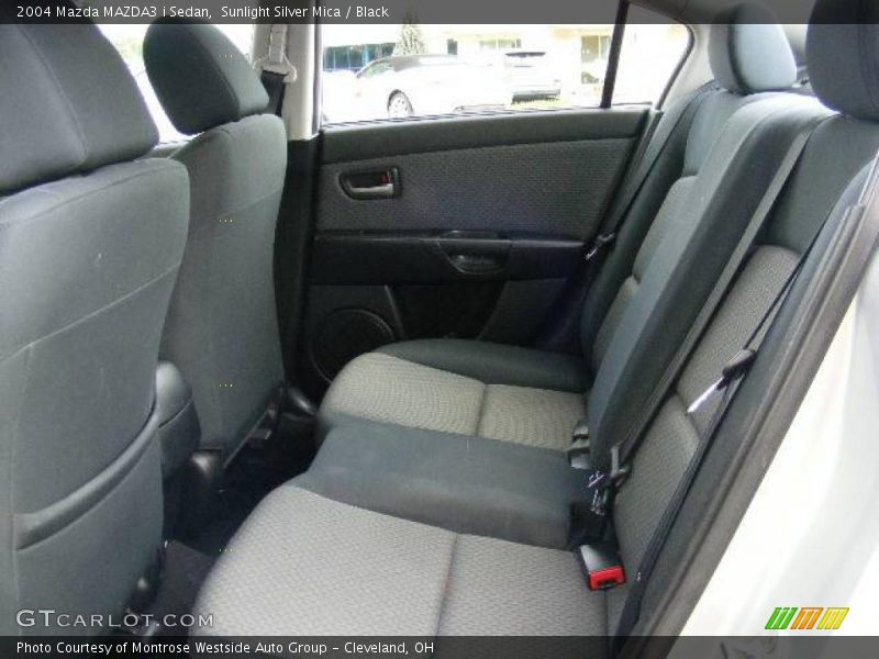 Sunlight Silver Mica / Black 2004 Mazda MAZDA3 i Sedan