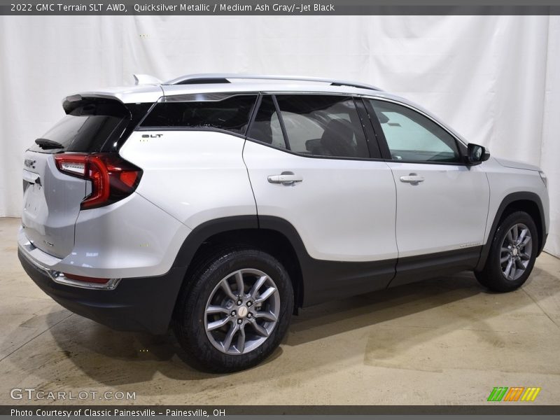 Quicksilver Metallic / Medium Ash Gray/­Jet Black 2022 GMC Terrain SLT AWD