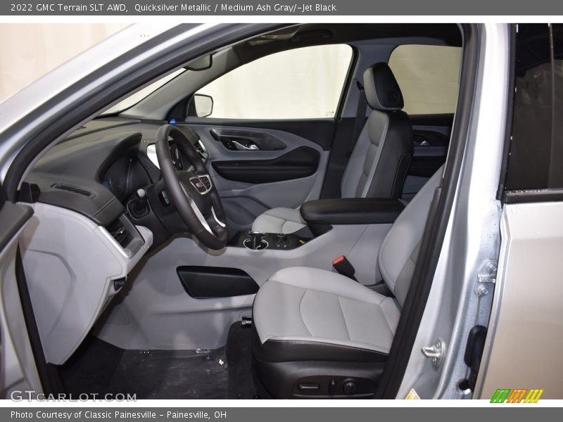 Quicksilver Metallic / Medium Ash Gray/­Jet Black 2022 GMC Terrain SLT AWD
