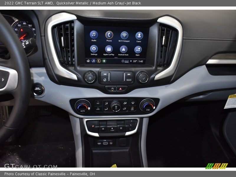 Quicksilver Metallic / Medium Ash Gray/­Jet Black 2022 GMC Terrain SLT AWD