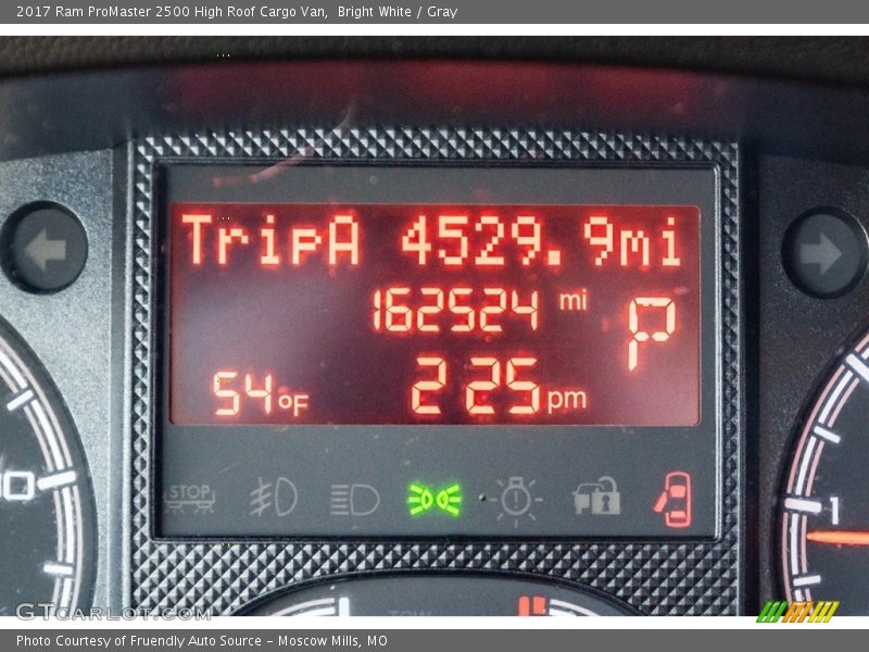 Bright White / Gray 2017 Ram ProMaster 2500 High Roof Cargo Van