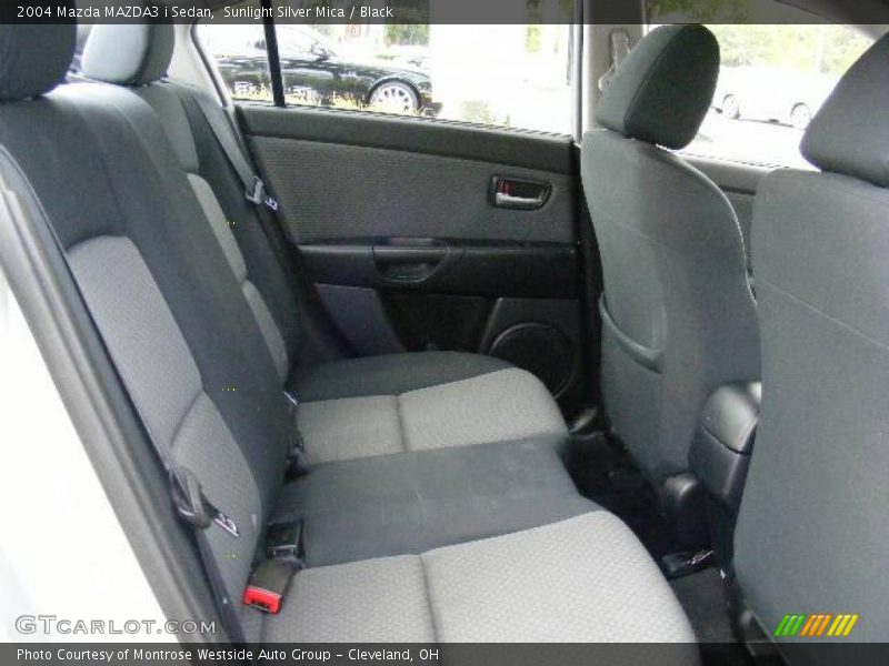 Sunlight Silver Mica / Black 2004 Mazda MAZDA3 i Sedan