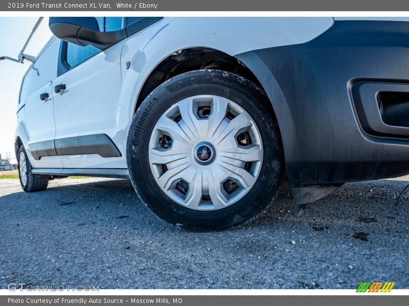 White / Ebony 2019 Ford Transit Connect XL Van