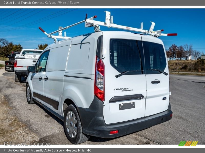 White / Ebony 2019 Ford Transit Connect XL Van
