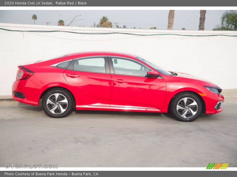 Rallye Red / Black 2020 Honda Civic LX Sedan