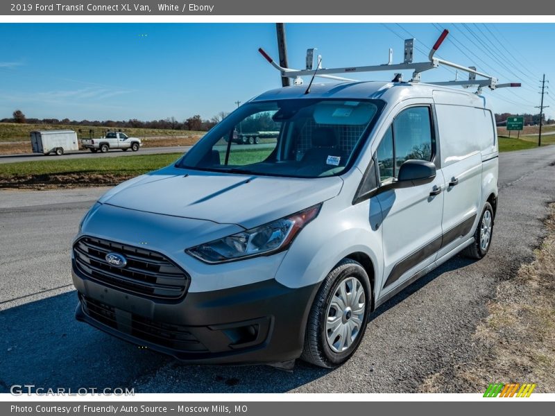 White / Ebony 2019 Ford Transit Connect XL Van