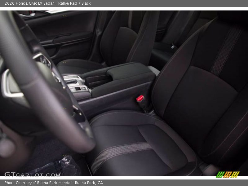 Rallye Red / Black 2020 Honda Civic LX Sedan