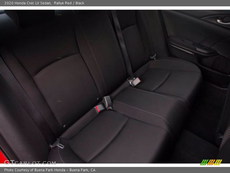 Rallye Red / Black 2020 Honda Civic LX Sedan