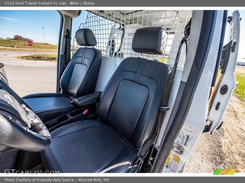 White / Ebony 2019 Ford Transit Connect XL Van
