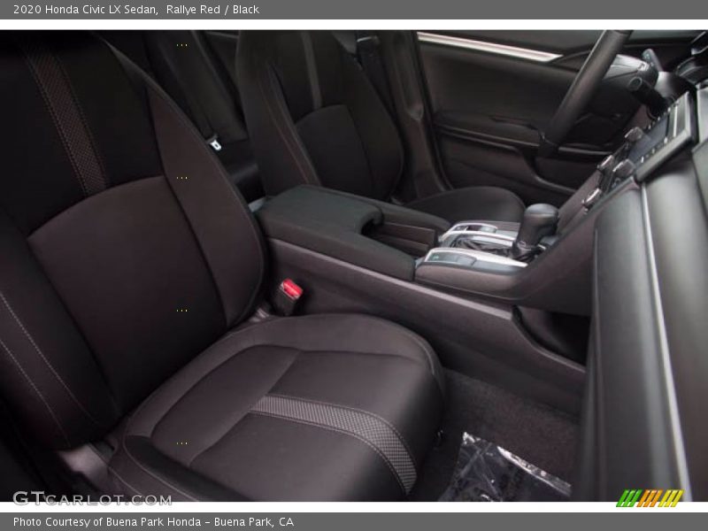 Rallye Red / Black 2020 Honda Civic LX Sedan