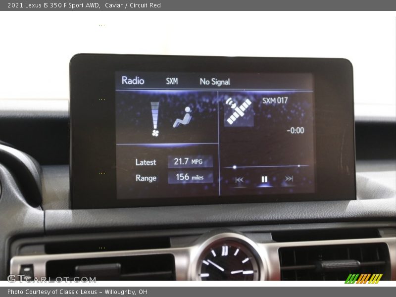Caviar / Circuit Red 2021 Lexus IS 350 F Sport AWD