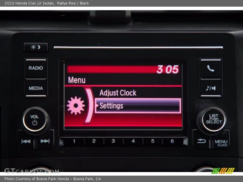 Rallye Red / Black 2020 Honda Civic LX Sedan