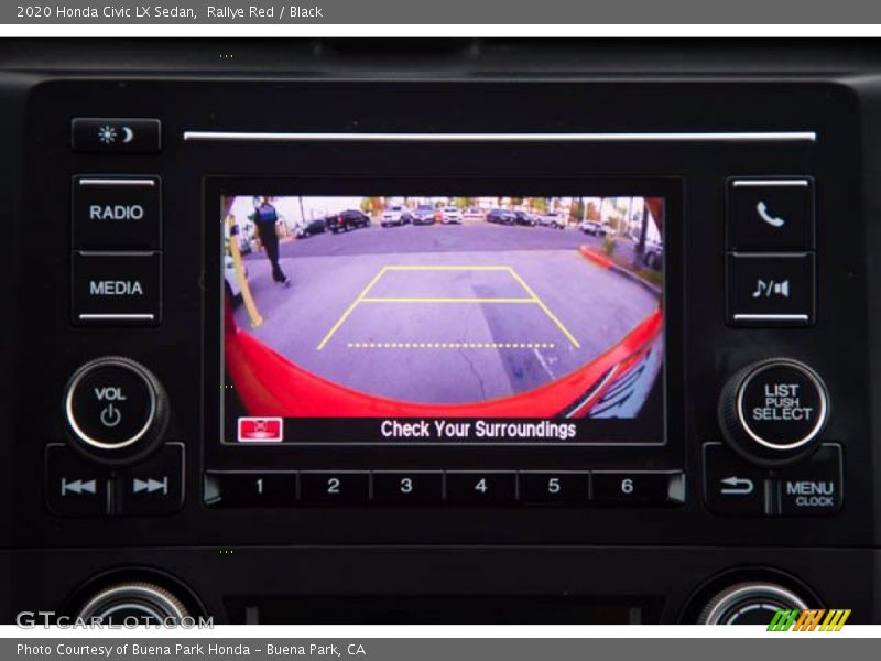 Rallye Red / Black 2020 Honda Civic LX Sedan