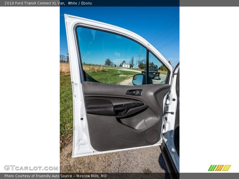 White / Ebony 2019 Ford Transit Connect XL Van