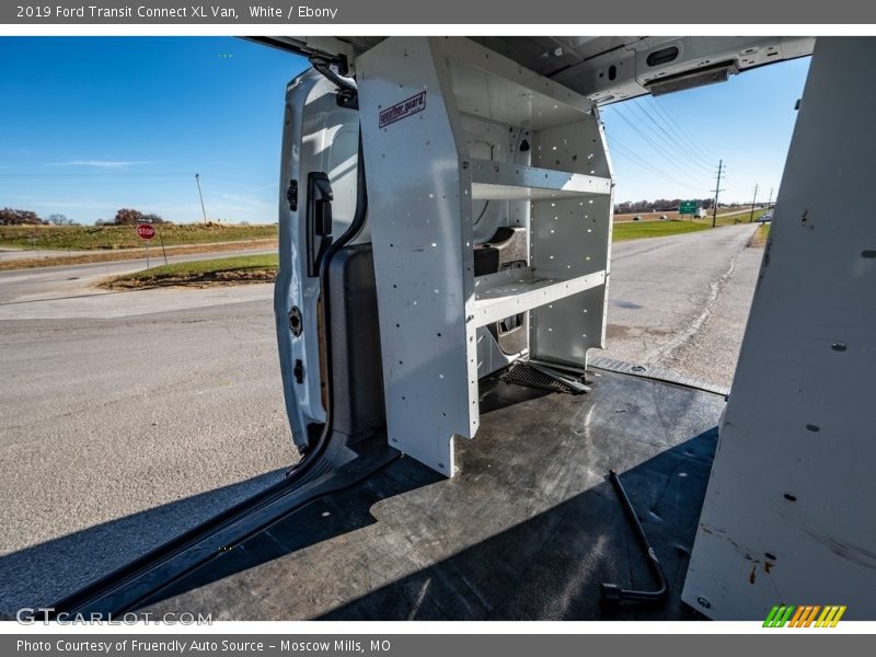 White / Ebony 2019 Ford Transit Connect XL Van