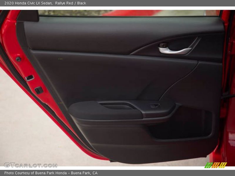 Rallye Red / Black 2020 Honda Civic LX Sedan
