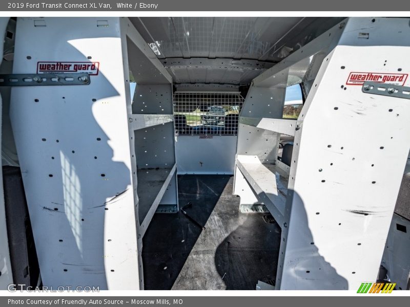 White / Ebony 2019 Ford Transit Connect XL Van