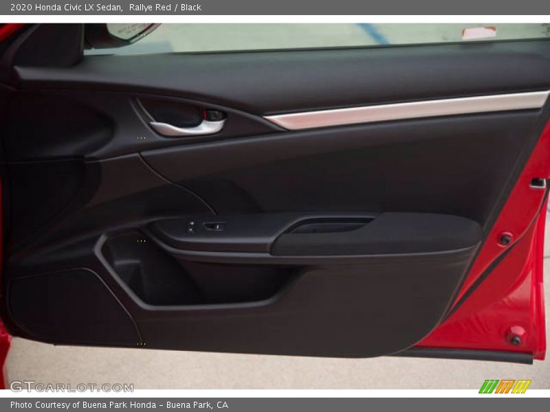 Rallye Red / Black 2020 Honda Civic LX Sedan